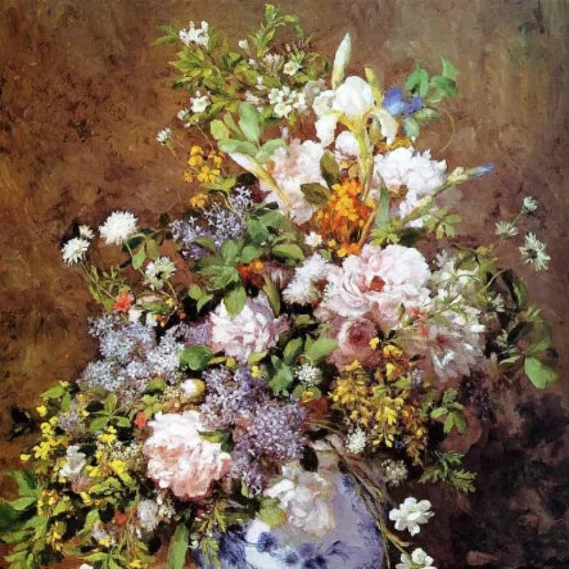 Spring Bouquet- Decorazioni con Stampe d'Arte Floreale per il Soggiorno