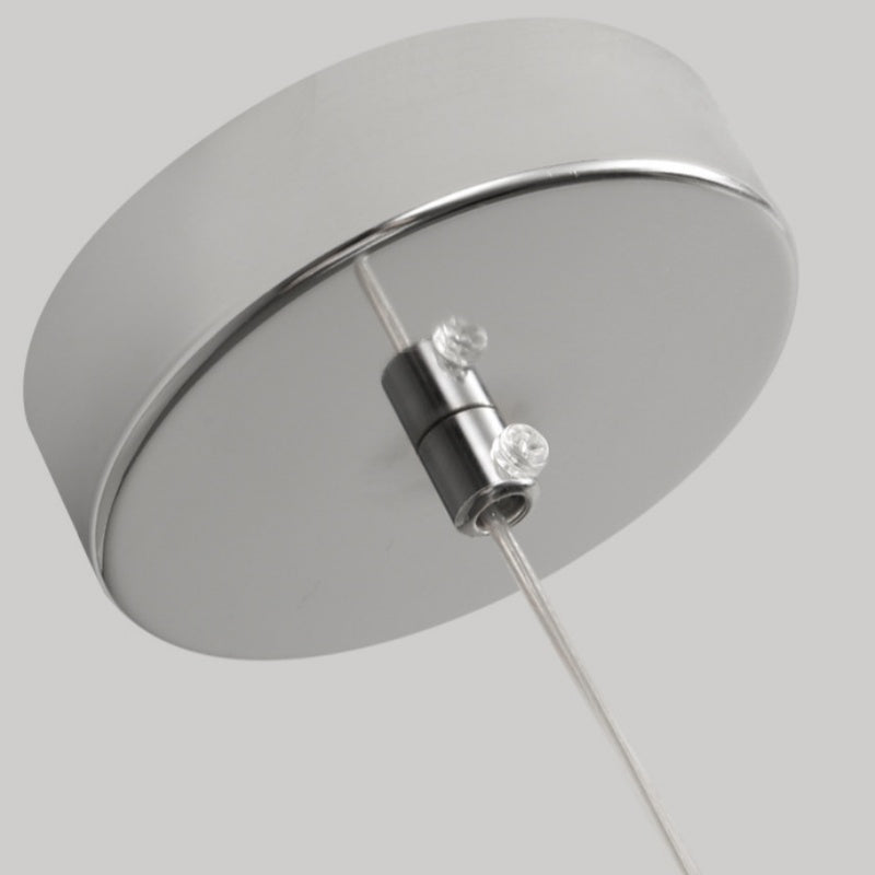 Morandi Moderno LED Sospensione Cromo Metallo/Acrilico Camera da letto/Cucina