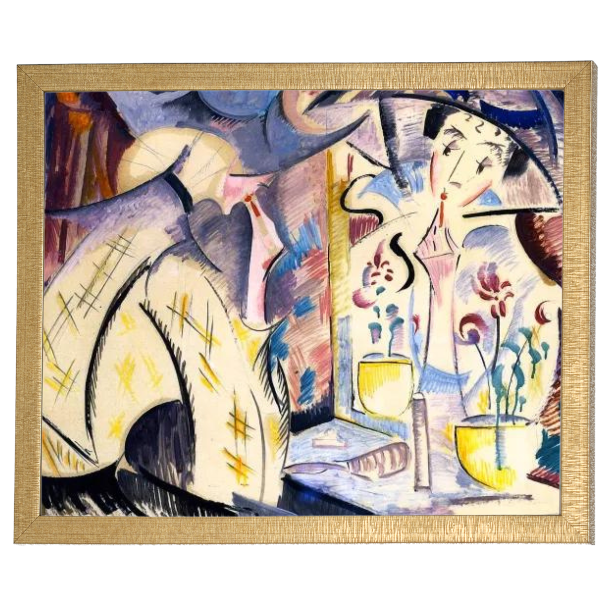 Woman at Her Dressing Table- Decorazioni con Stampe d'Arte Vintage per il Soggiorno