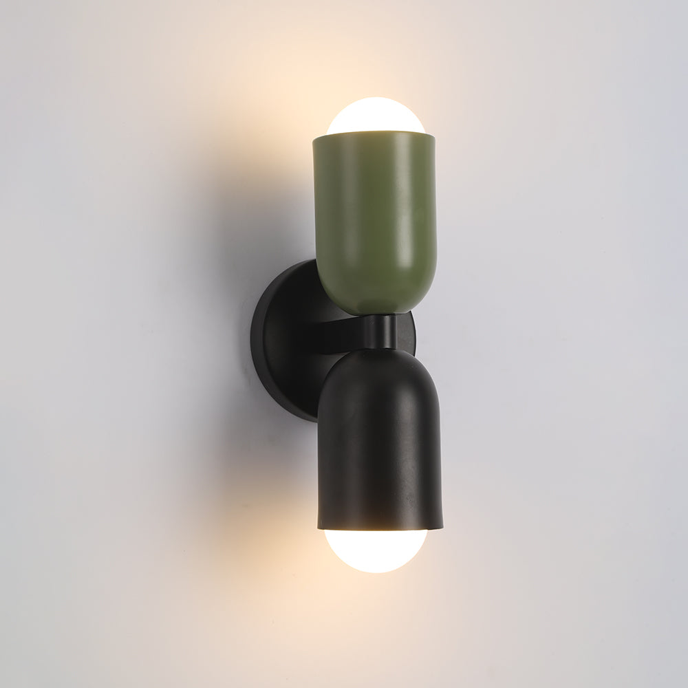 Morandi Moderna LED Piccolo Applique Colorata Decorazione Artistica Soggiorno/Camera da Letto