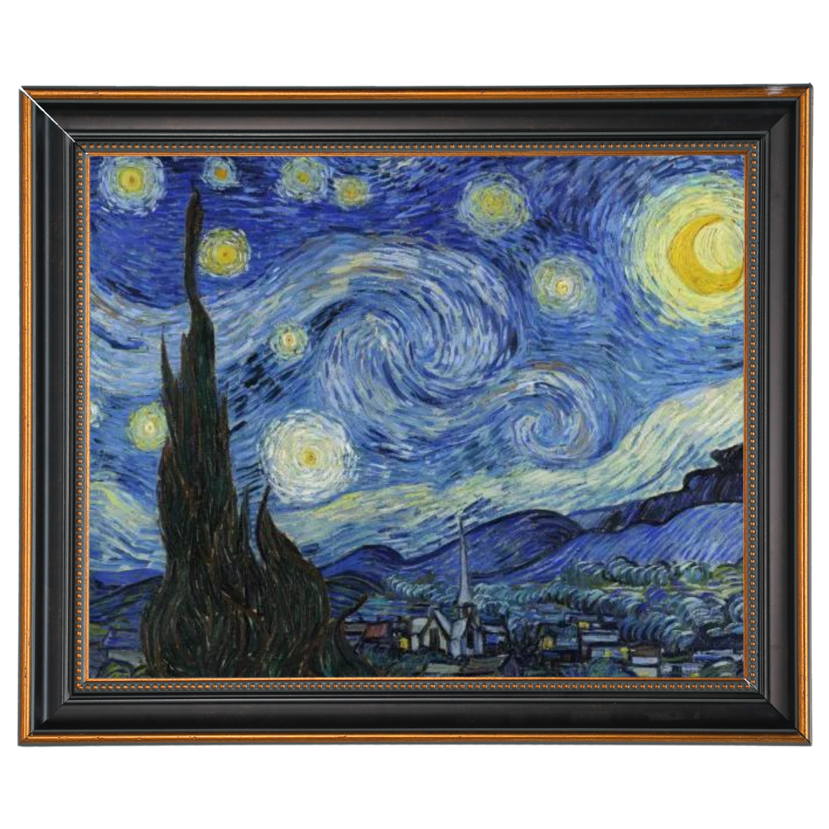 Notte stellata - Post Impressionismo Stampe Da Parete Decorazione Per Sala Da Pranzo