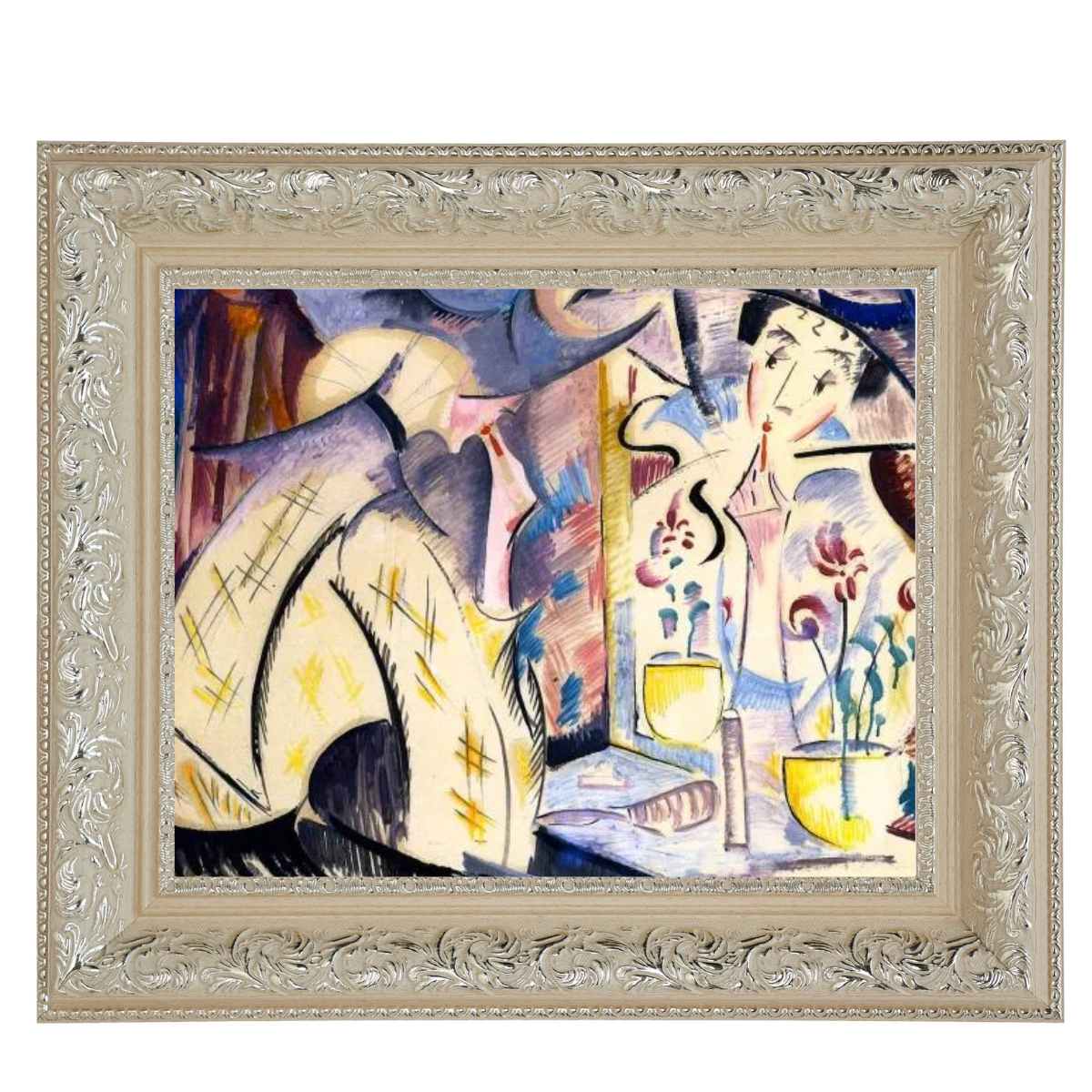 Woman at Her Dressing Table- Decorazioni con Stampe d'Arte Vintage per il Soggiorno