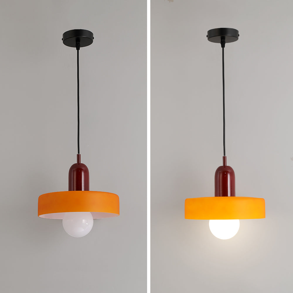 Morandi Moderni Design LED Lampada a Sospensione Multicolore Vetro