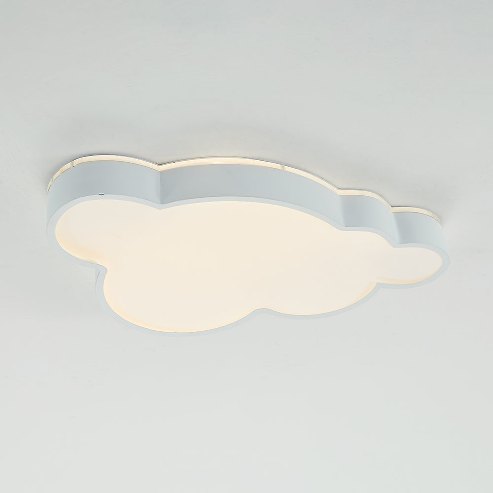 Minori Plafoniere LED Moderno Nuvole Metallo Acrilico, Bianco