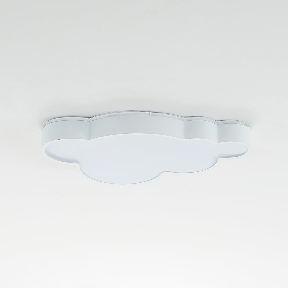 Minori Plafoniere LED Moderno Nuvole Metallo Acrilico, Bianco
