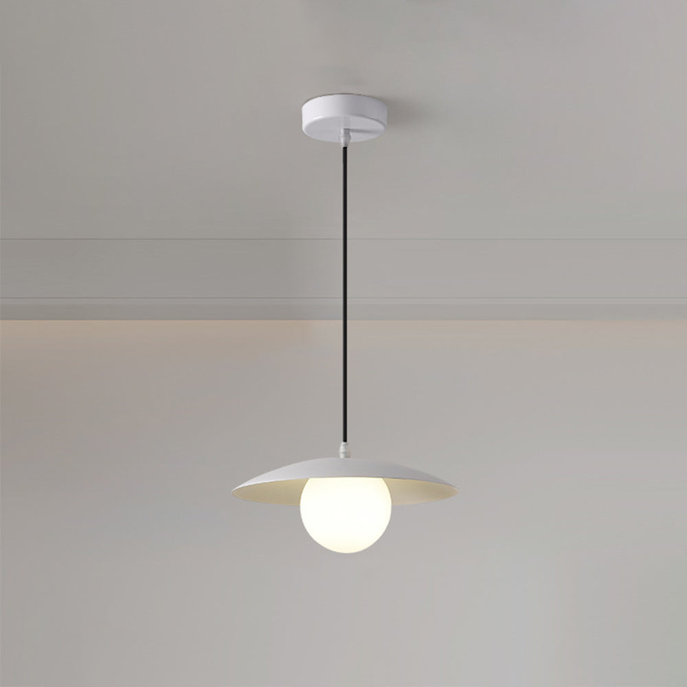 Morandi Moderno Metallo/Vetro LED Sospensione Bianco Camera da letto/Cucina