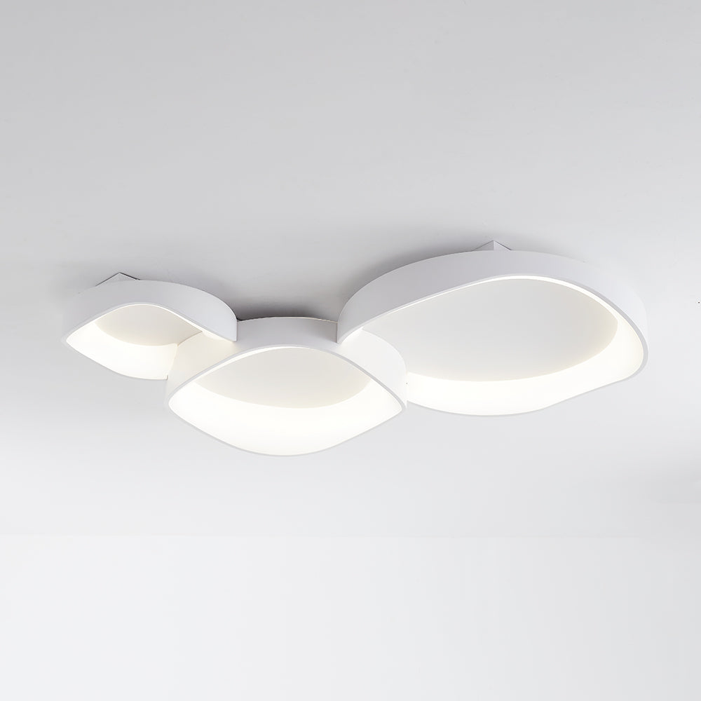 Arisha Moderna LED Irregolare Plafoniera Bianca Onda Sala da Pranzo/Soggiorno/Camera da Letto