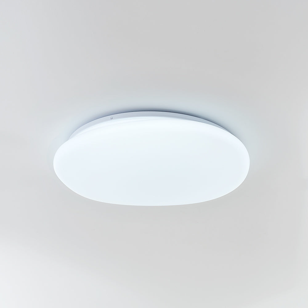 Quinn Moderne LED Plafoniere Forma Ciottoli Metallo/PE Bianco/Oro Salotto