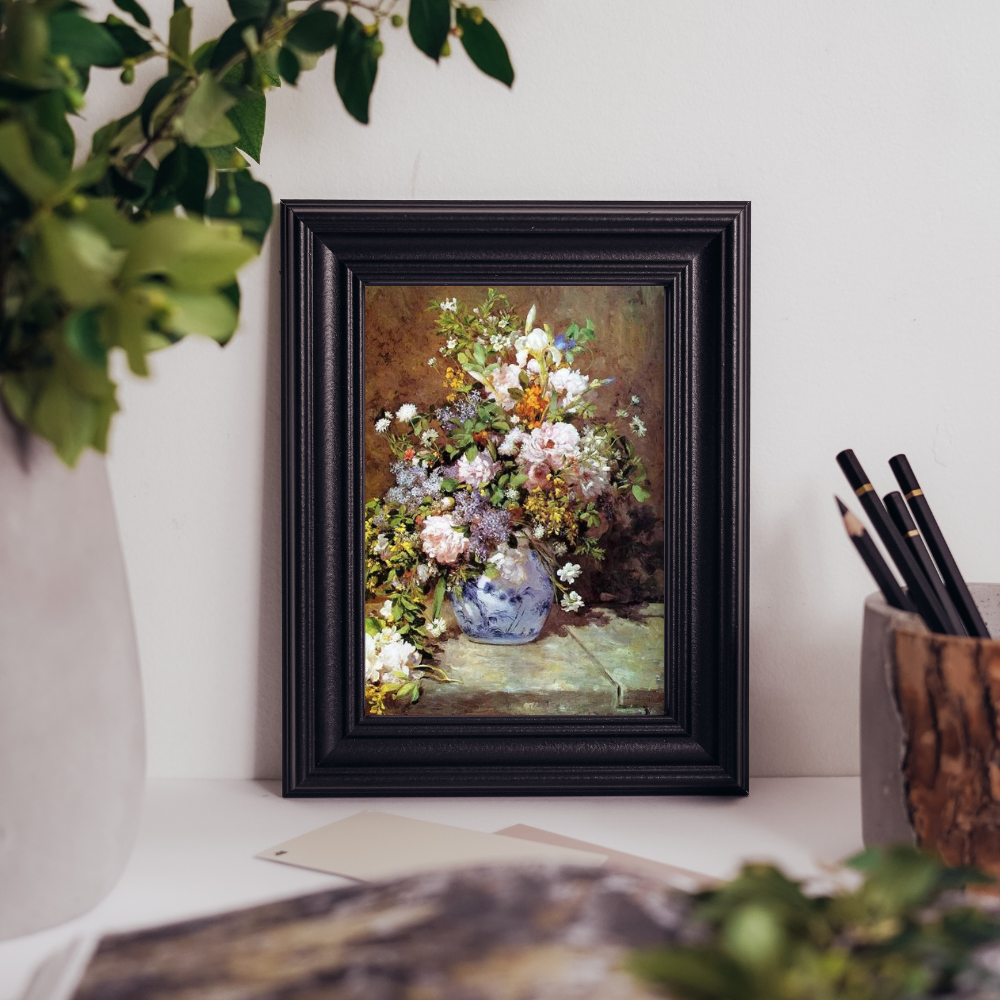 Spring Bouquet- Decorazioni con Stampe d'Arte Floreale per il Soggiorno