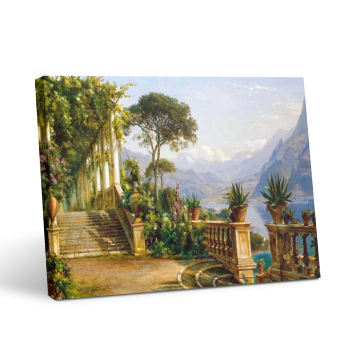Chalet sul Lago di Como - Decorazioni con Stampe d'Arte Vintage per il Soggiorno