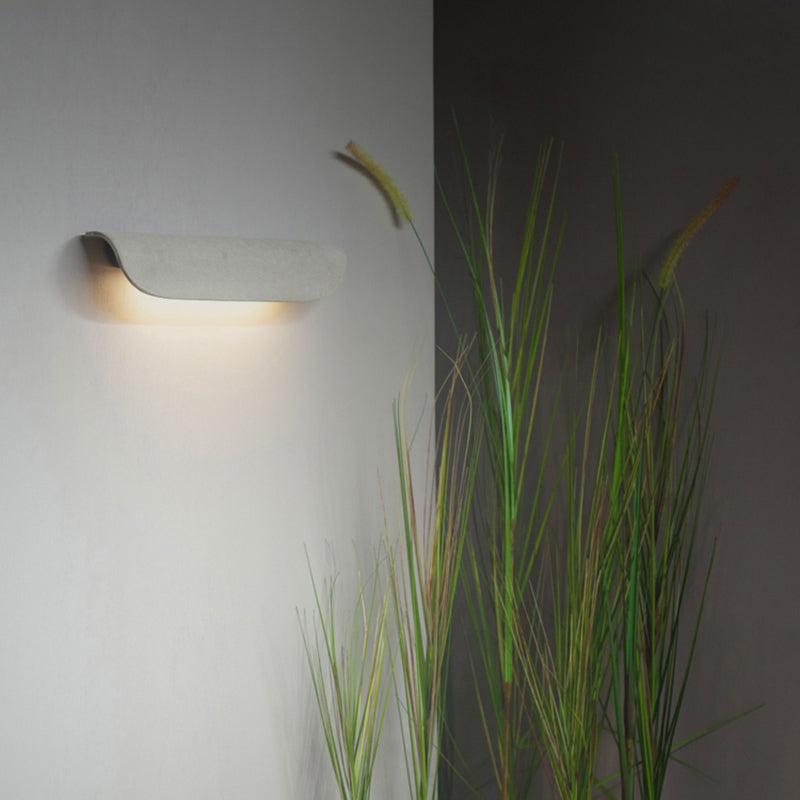 Orr Moderne LED Lampade da Esterno Nera/Bianca Curvo Impermeabile