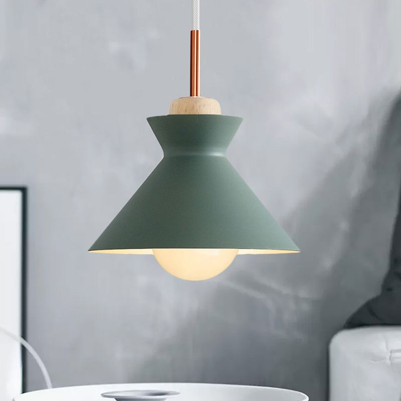 Morandi Moderni LED Lampade a Sospensione Geometriche Colorato Metallo Cucina/Soggiorno/Camera da Letto