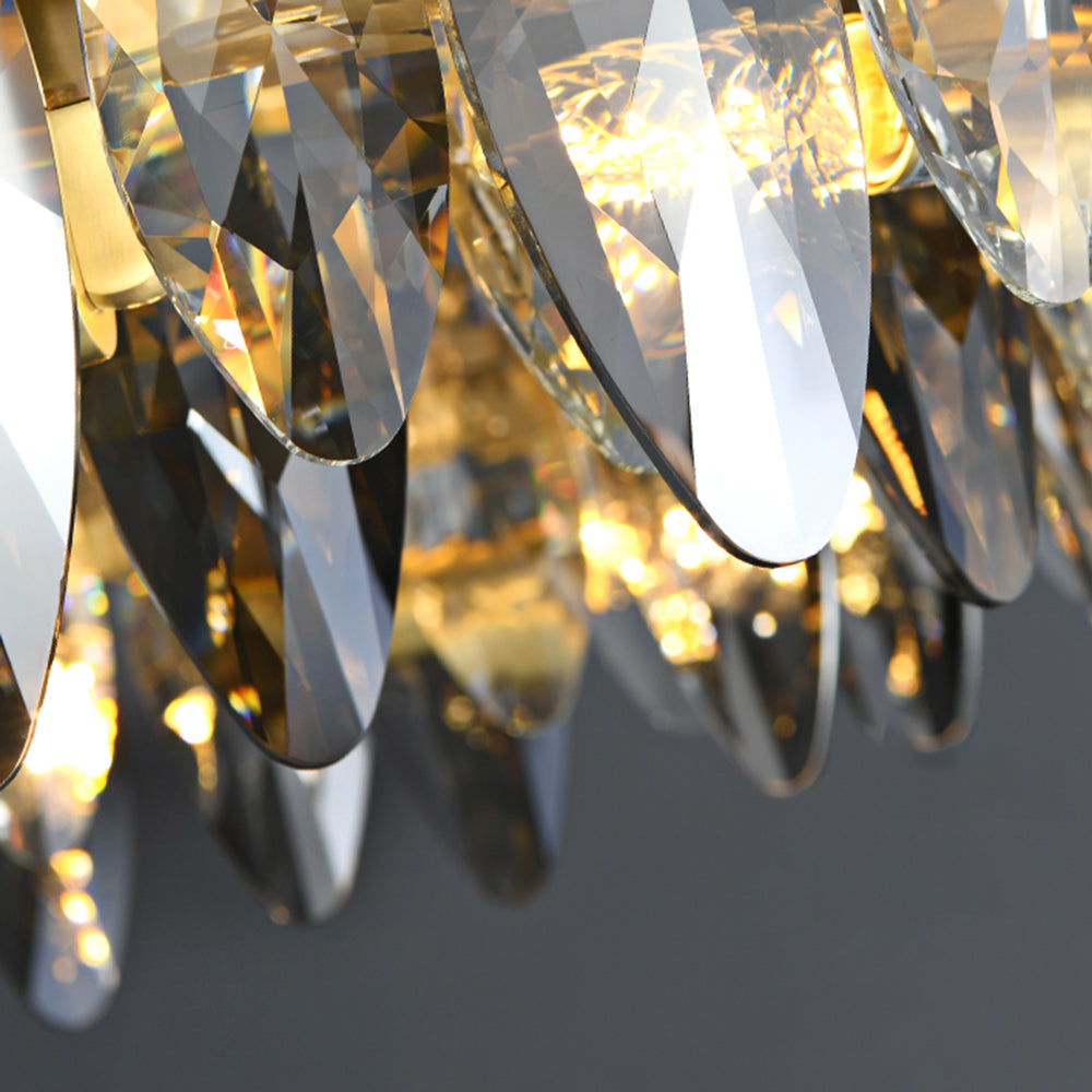 Marilyn Moderne LED Lampade a Sospensione Nero/Oro Metallo Oro Annulare Soggiorno/Camera da Letto