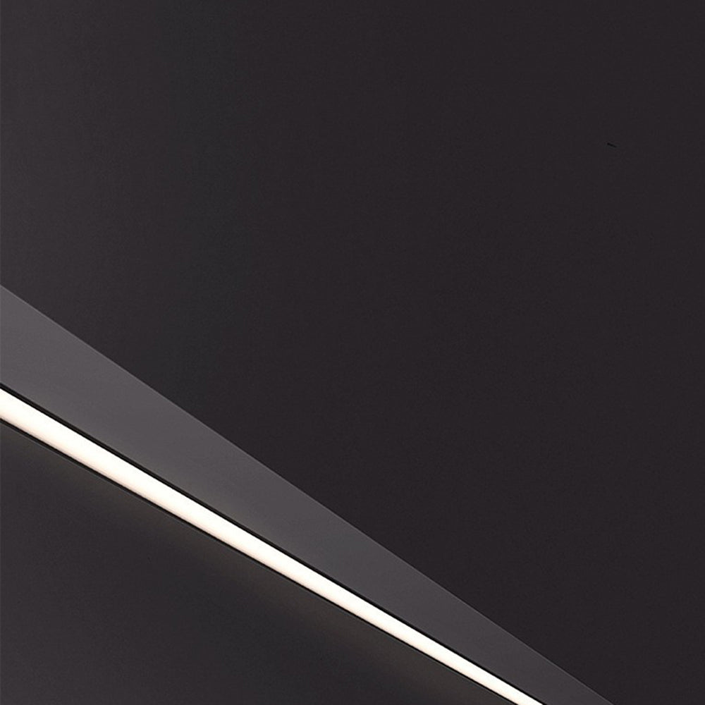Edge Moderno Minimalismo Lineare LED Applique Metallo Acrilico Nero Soggiorno/Camera da Letto/Corridoio