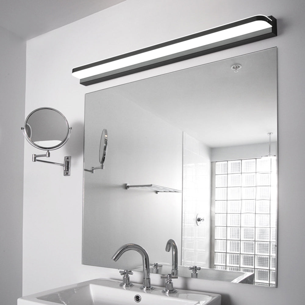 Leigh Moderno LED Applique Faro a specchio Acrilico Plastica Rettangolare Bagno/Camera da Letto