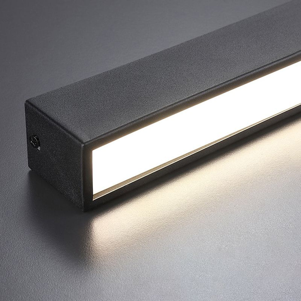 Edge Moderne Lineare Design LED Plafoniere Economico Metallo Nere