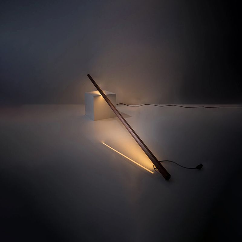 Ozawa Lineare Lampade da Terra Legno / Acrilico 2 Colori  LED
