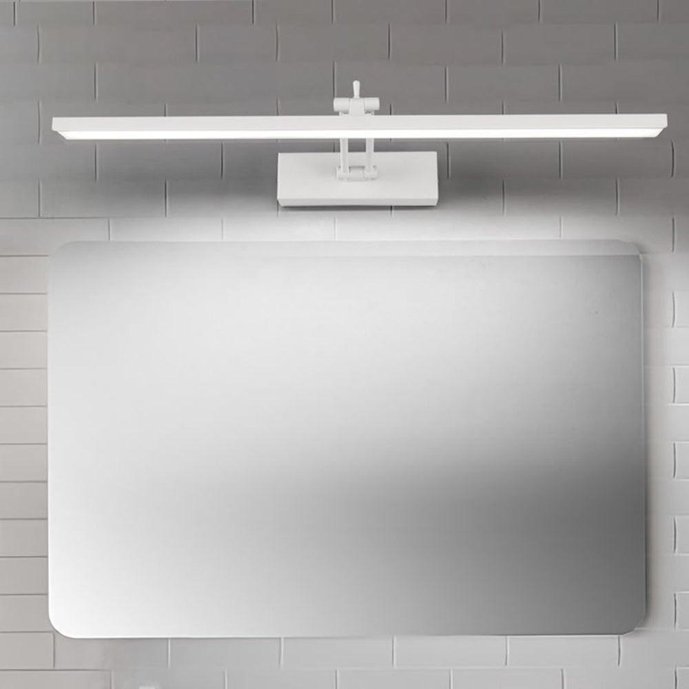 Applique Minimalista LED Applique Rettangolare Metallo Bianco/Nero Bagno