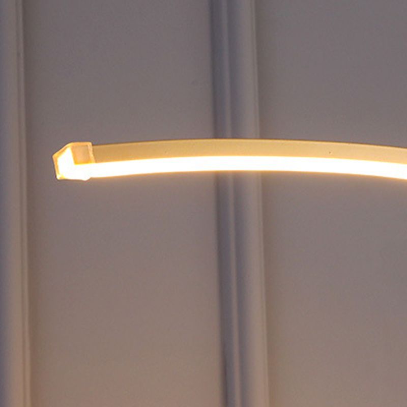 Edge Moderne Design LED Lampade da Terra Arco Comodino Acrilico Salotto