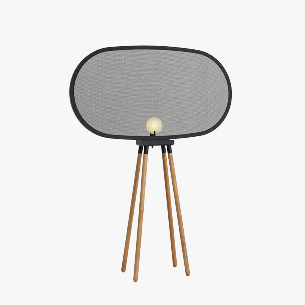 Cooley Lampade da Terra Metallo/Legno Minimalista Design Moderno
