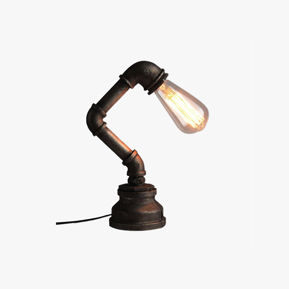 Alessio Vintage Design LED Lampade da Tavolo Metallo Salotto