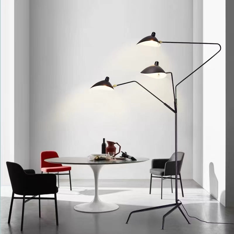 Schmitt Industria Design LED Lampade da Terra Metallo Salotto/Studio