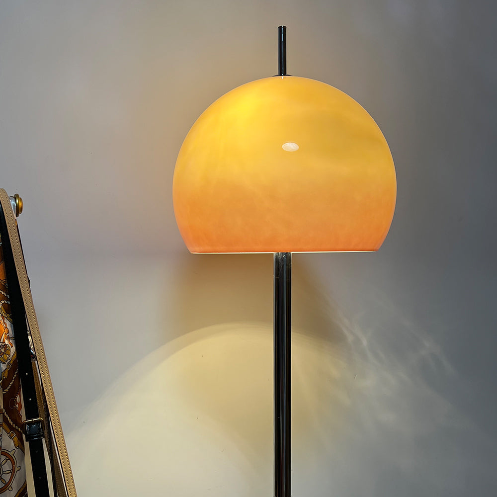 Salgado Design LED Lampada da Terra Tramonto 3 Temperatura Colore Commutabile Vetro