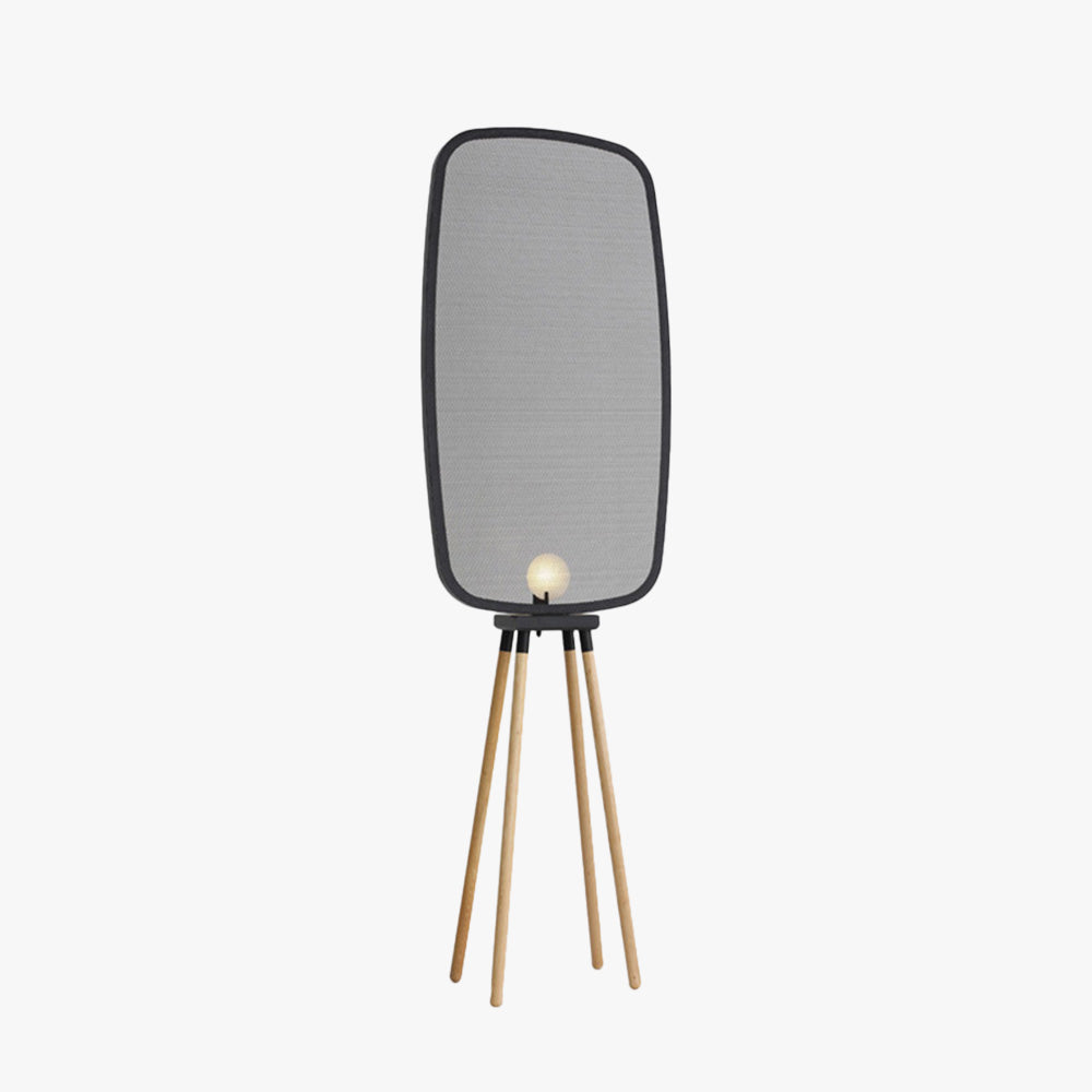 Cooley Lampade da Terra Metallo/Legno Minimalista Design Moderno