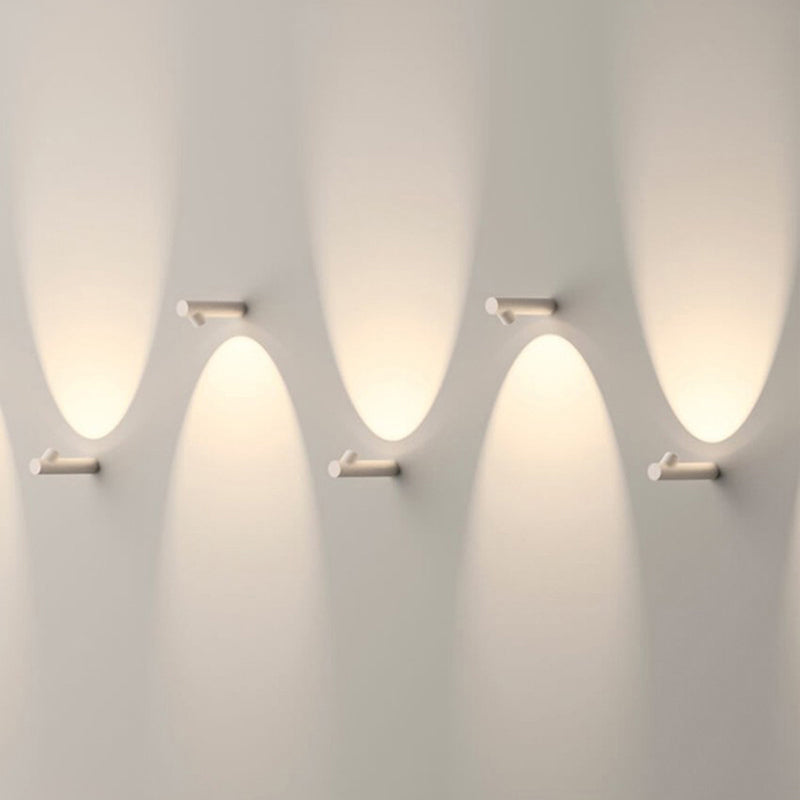 Orr Moderne LED Lampade da Esterno Bianco/Nero Impermeabile