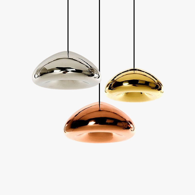 Morandi Moderni LED Lampada a Sospensione Vetro/Metallo 3 Colori Pane Soggiorno/Camera da Letto