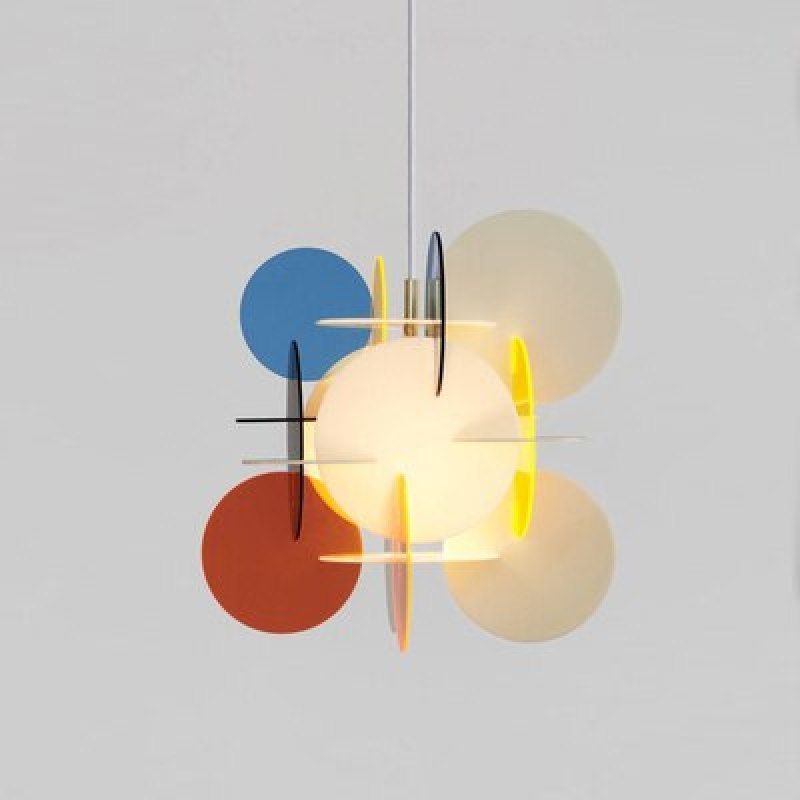 Morandi Lampada a Sospensione Metallo/Acrilico Colorata Creativa Arte Moderna