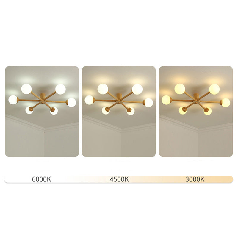 Ozawa Moderne LED Plafoniere Nere/Bianche Quadrate/Rotonde