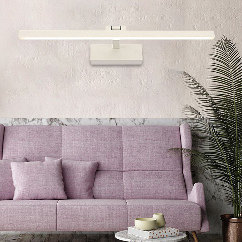 Leigh Moderne Design LED Applique Metallo Nero/Bianco Bagno/Soggiorno