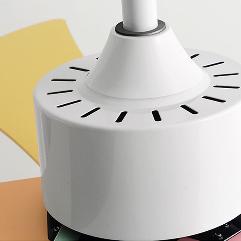 Morandi Moderni LED Colorati Ventilatore a Soffitto Metallo/Acrilico Cucina