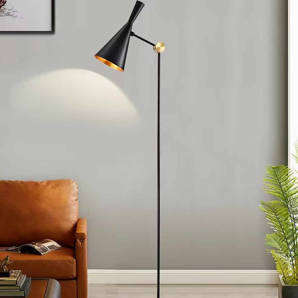 Carins Moderne Design LED Lampada da Terra Metallo Soggiorno