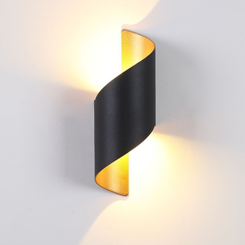 Orr Moderne LED Lampade da Interni Conchiglia Metallo Nero/Bianco/Oro