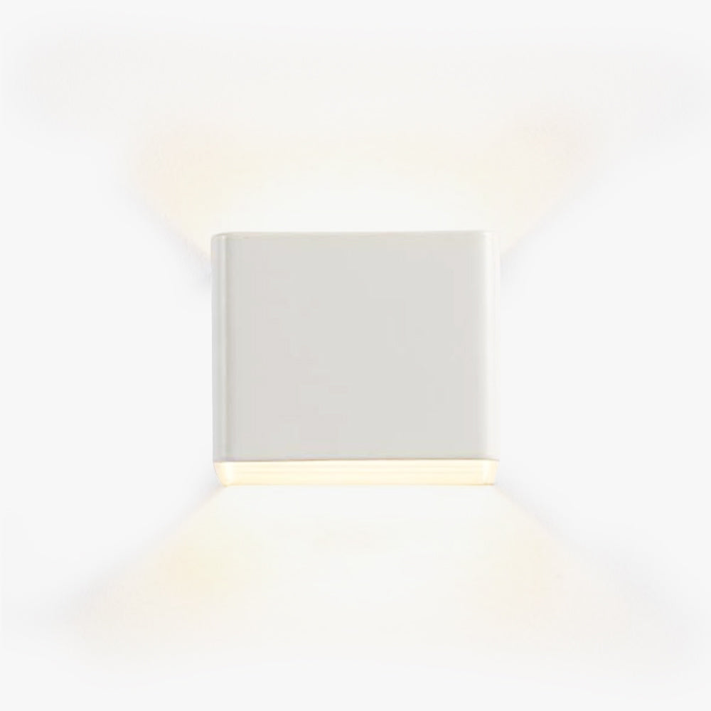 Orr Applique Quadrato Minimalista Moderno LED Metallo Soggiorno/Camera da Letto