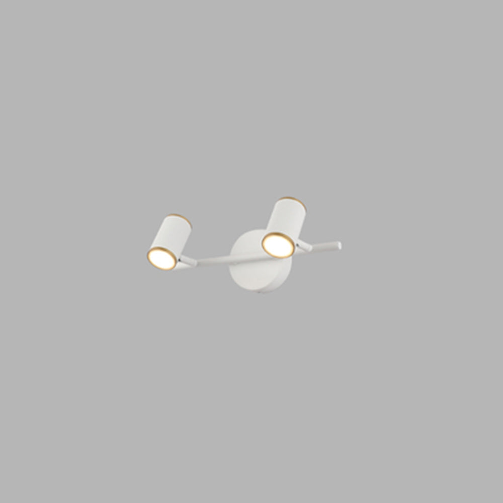 Cooley Moderno LED Cilindrico Piccolo Faretti Applique Nero/Bianco Bagno