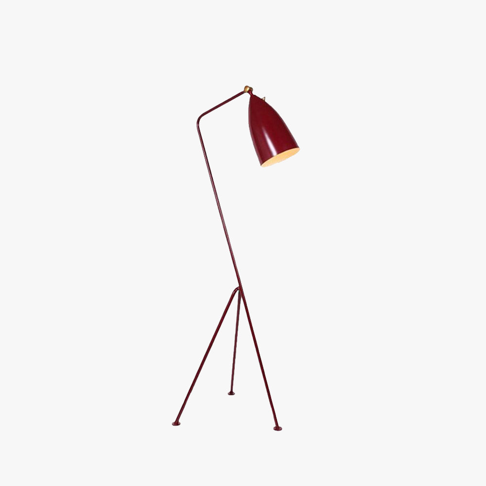 Morandi Lampade da Terra Metallo 5 Colori Nero/Bianco/Rosso/Giallo/Grigio