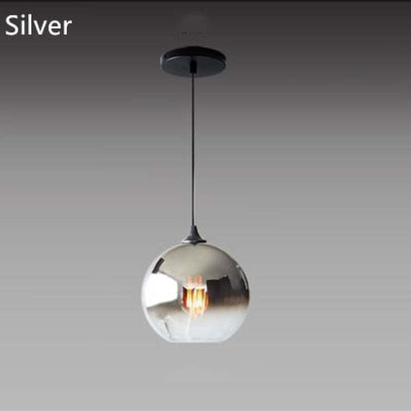 Levy Design LED Lampada a Sospensione Globo Oro/Argento/Oro Rosa Soggiorno/Camera da Letto