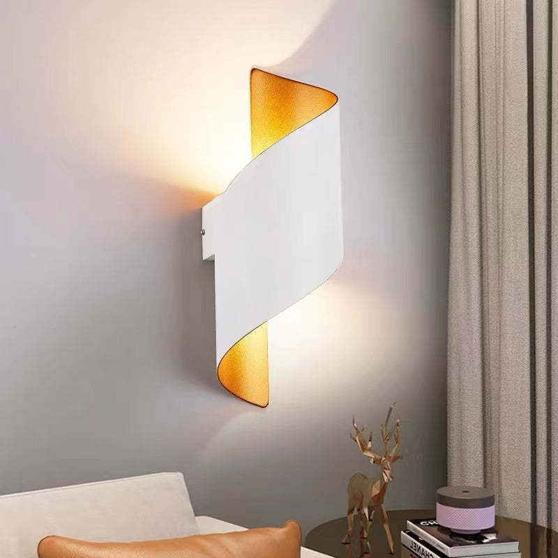 Orr Moderne LED Lampade da Interni Conchiglia Metallo Nero/Bianco/Oro