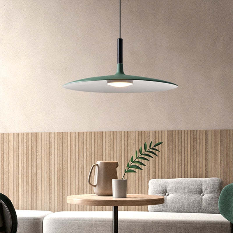 Morandi Moderni LED Lampade a Sospensione Tegame Industriale Soggiorno/Camera da Letto