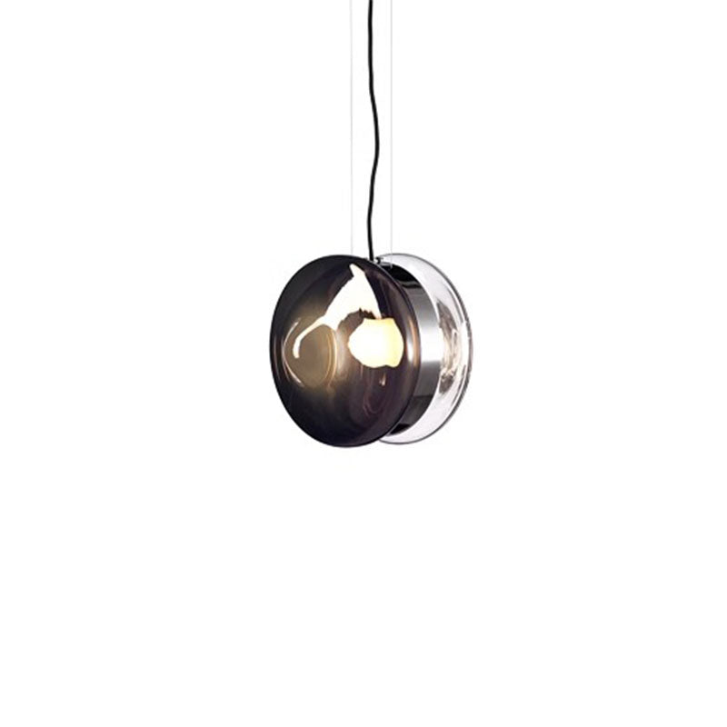 Hailie Insolito LED Design Rotondo Arte Lampada a Sospensione Metallo Vetro Sala da Pranzo/Soggiorno/Camera da Letto